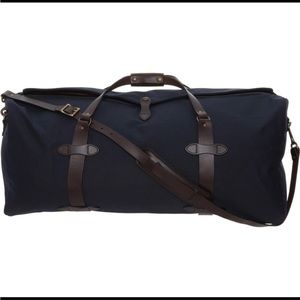 Filson Large Rugged Twill Duffle Bag - Navy